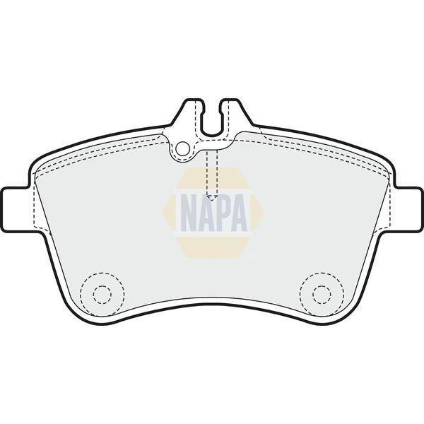 NAPA NBP1450 Brake Pads Set