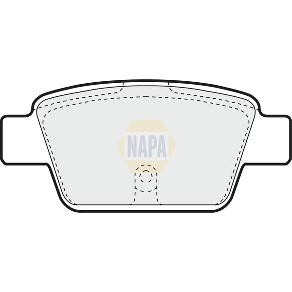 NAPA NBP1456 Brake Pads Set