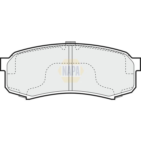 NAPA NBP1460 Brake Pads Set