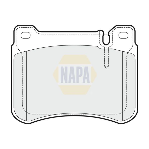 NAPA NBP1501 Brake Pads Set