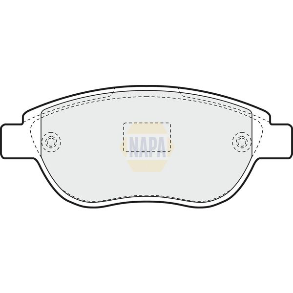 NAPA NBP1513 Brake Pads Set