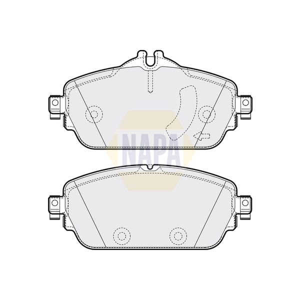 NAPA NBP1518 Brake Pads Set