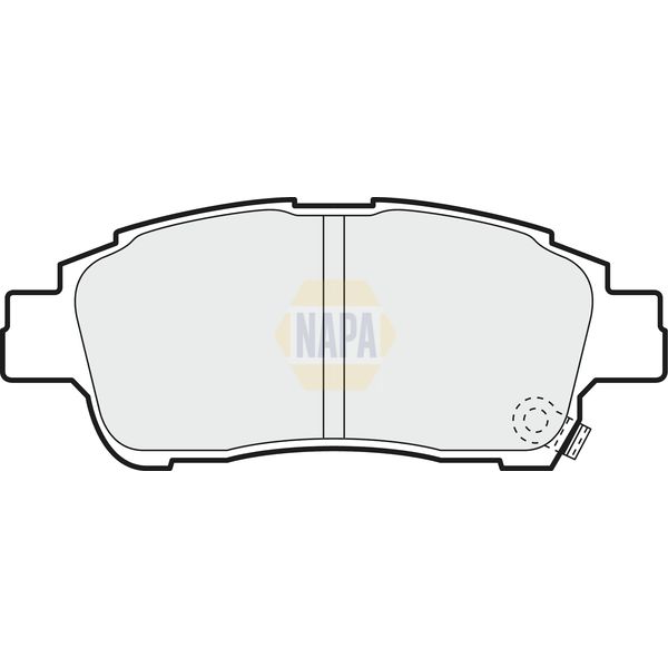 NAPA NBP1571 Brake Pads Set