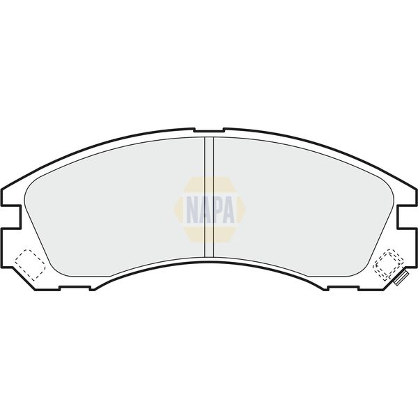 NAPA NBP1574 Brake Pads Set
