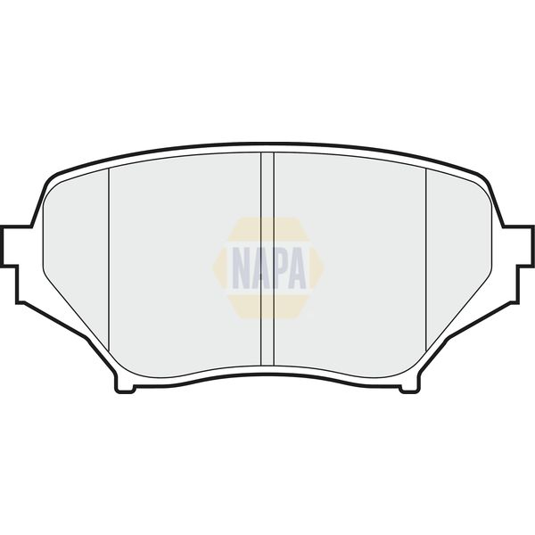 NAPA NBP1580 Brake Pads Set