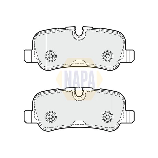 NAPA NBP1591 Brake Pads Set