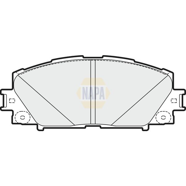 NAPA NBP1594 Brake Pads Set