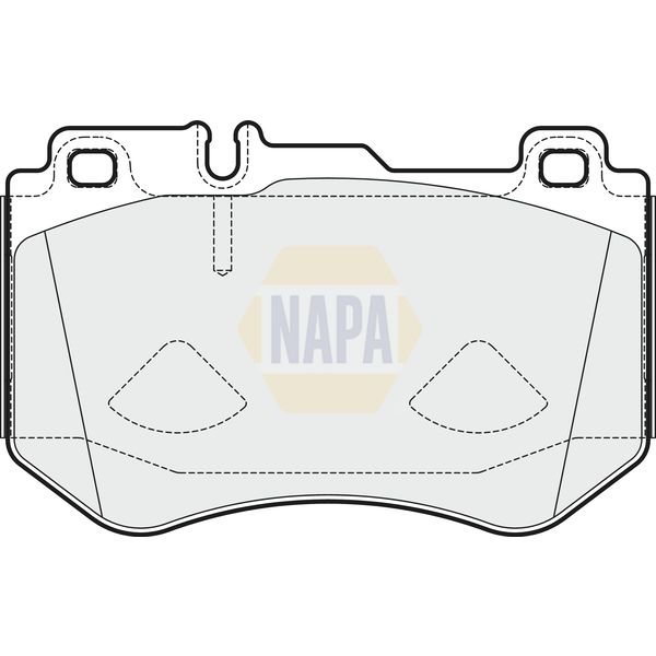 NAPA NBP1621 Brake Pads Set