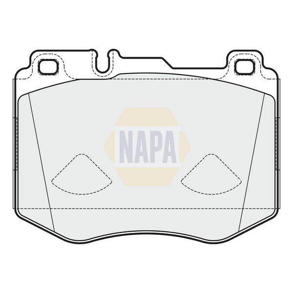 NAPA NBP1622 Brake Pads Set