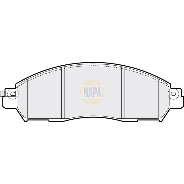NAPA NBP1624 Brake Pads Set