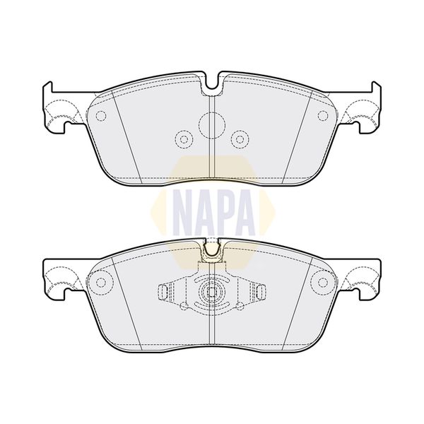 NAPA NBP1625 Brake Pads Set