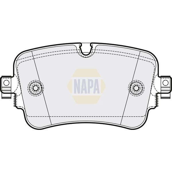 NAPA NBP1628 Brake Pads Set