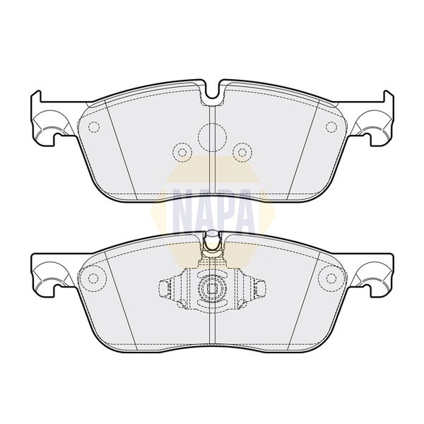 NAPA NBP1632 Brake Pads Set