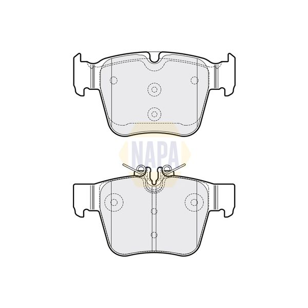 NAPA NBP1635 Brake Pads Set