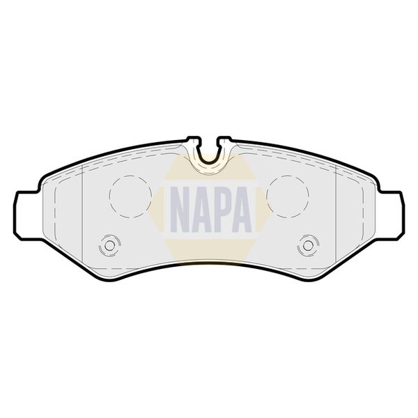 NAPA NBP1652 Brake Pads Set