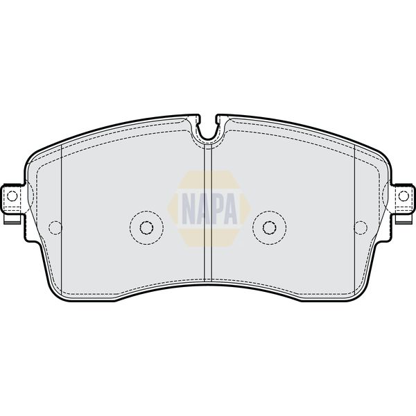 NAPA NBP1654 Brake Pads Set