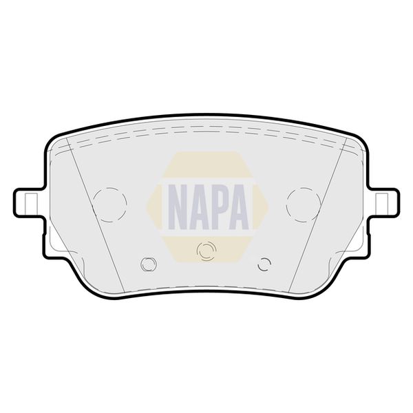 NAPA NBP1679 Brake Pads Set