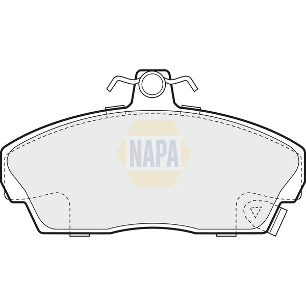 NAPA NBP1690 Brake Pads Set