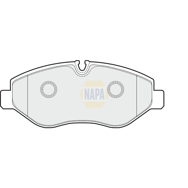 NAPA NBP1696 Brake Pads Set