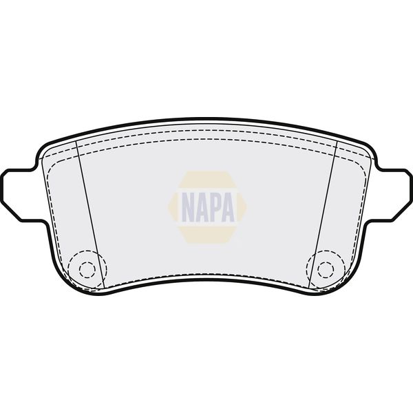NAPA NBP1717 Brake Pads Set