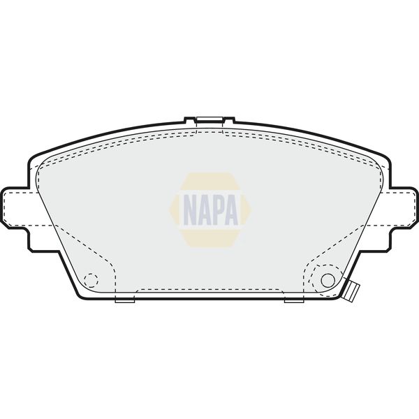 NAPA NBP1719 Brake Pads Set