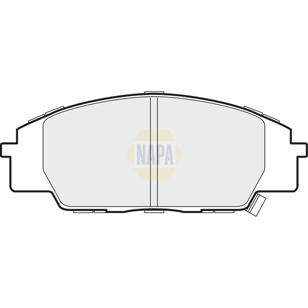 NAPA NBP1724 Brake Pads Set