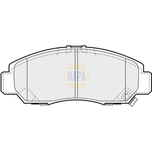 NAPA NBP1729 Brake Pads Set