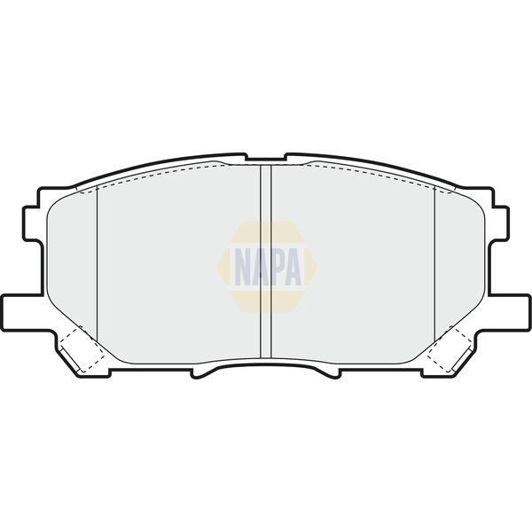 NAPA NBP1736 Brake Pads Set