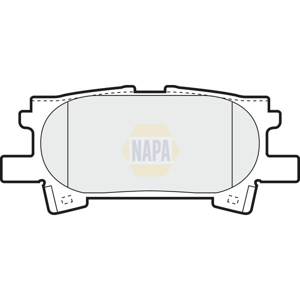 NAPA NBP1737 Brake Pads Set
