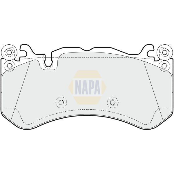 NAPA NBP1755 Brake Pads Set