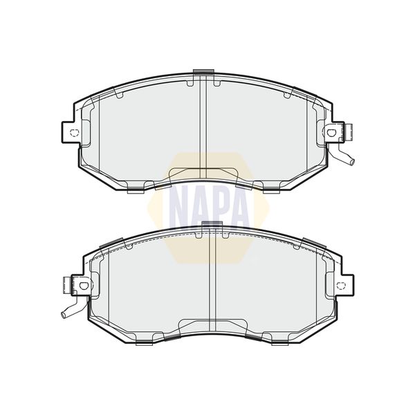 NAPA NBP1771 Brake Pads Set