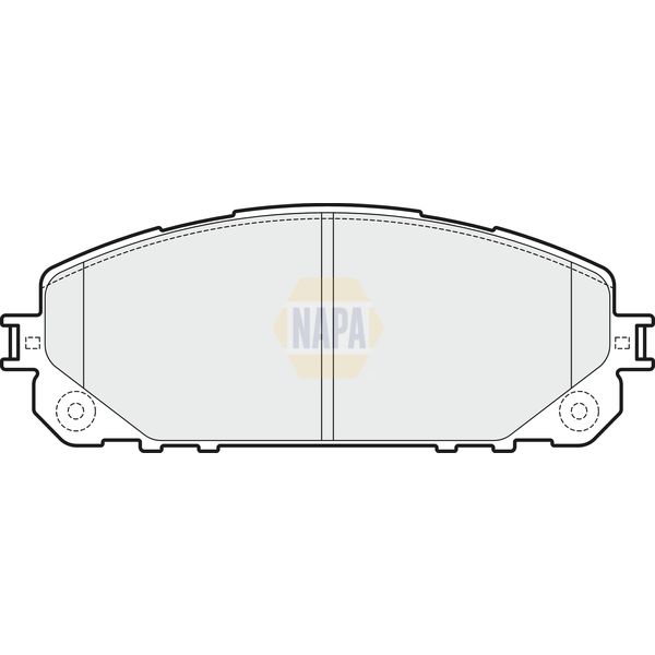 NAPA NBP1778 Brake Pads Set
