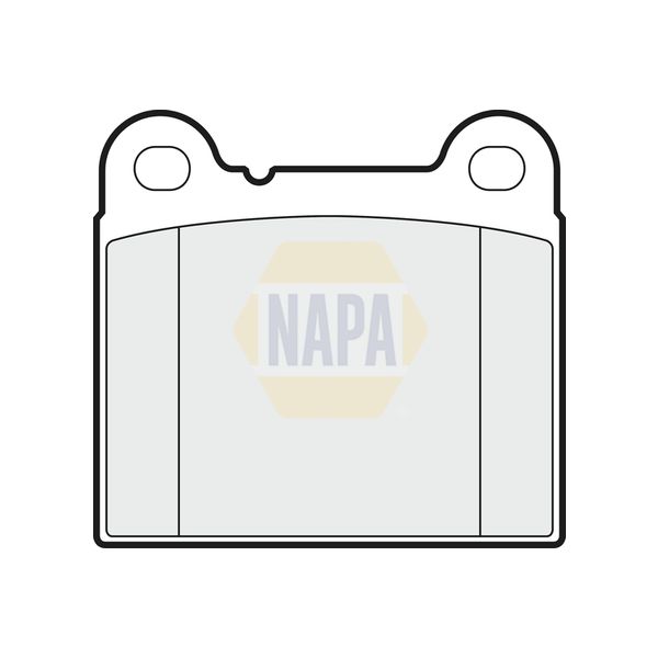 NAPA NBP1804 Brake Pads Set