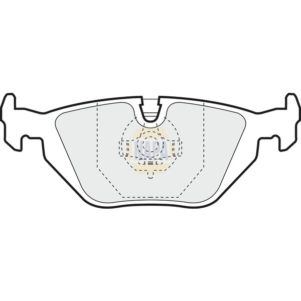 NAPA NBP1807 Brake Pads Set