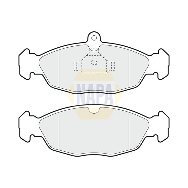 NAPA NBP1818 Brake Pads Set