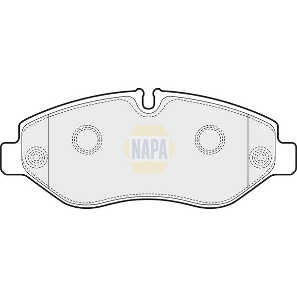 NAPA NBP1280 Brake Pads Set