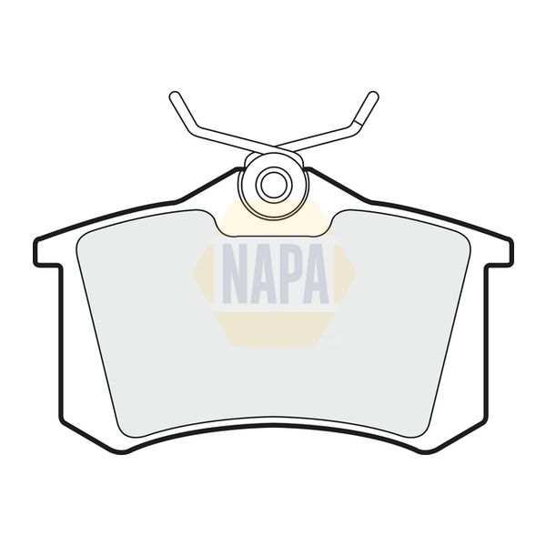 NAPA NBP1510 Brake Pads Set