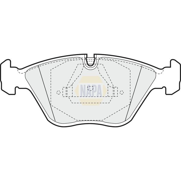 NAPA NBP1850 Brake Pads Set