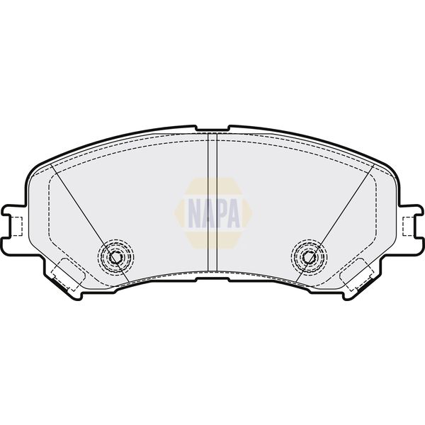 NAPA NBP1885 Brake Pads Set