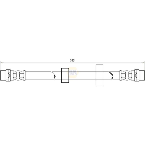 NAPA NBH1426 Brake Hose