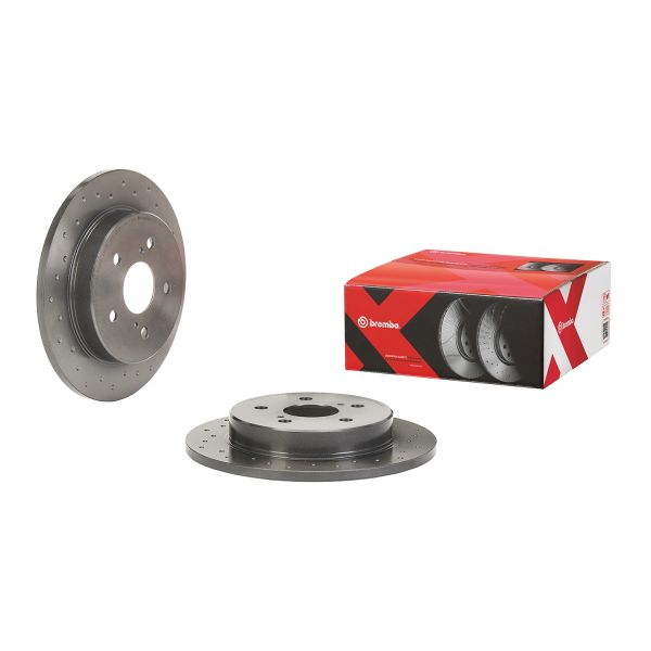 Brembo 08.D418.1X 2x Brake Discs Pair