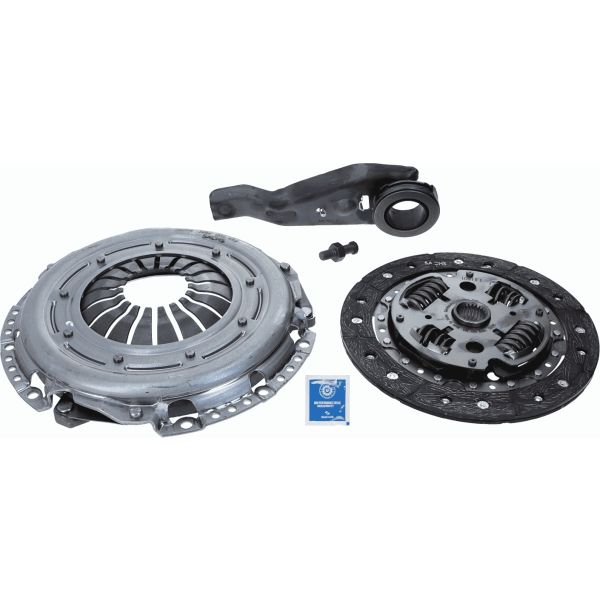 Sachs 3000951009 Clutch Kit 3pc (Cover+Plate+Releaser)