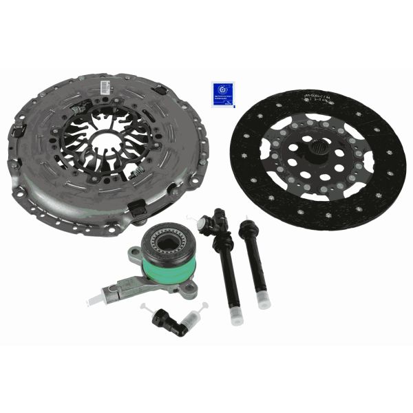Sachs 3000990329 Clutch Kit 3pc (Cover+Plate+CSC)