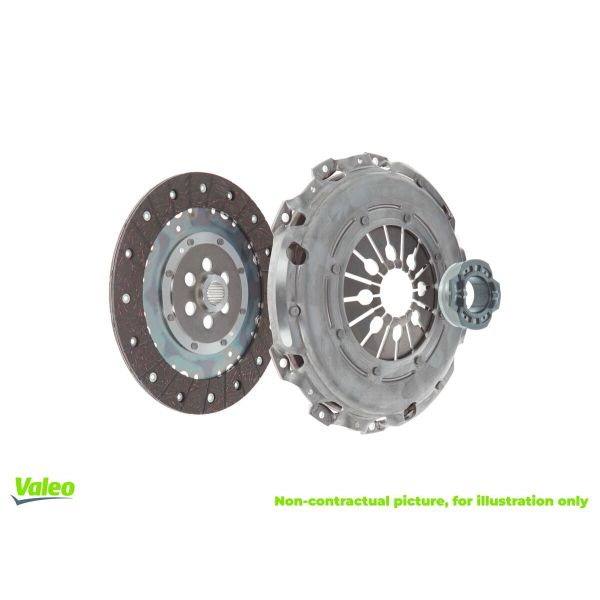 Valeo 832291 Clutch Kit 3pc (Cover+Plate+Releaser)