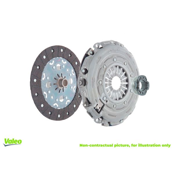 Valeo 828581 Clutch Kit 3pc (Cover+Plate+Releaser)