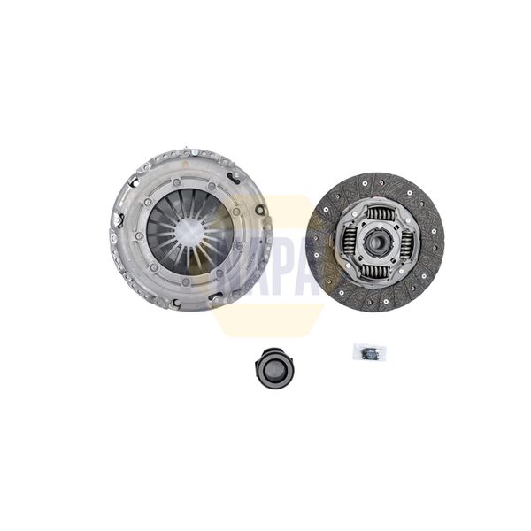 NAPA NCL1376 Clutch Kit 3pc (Cover+Plate+Releaser)