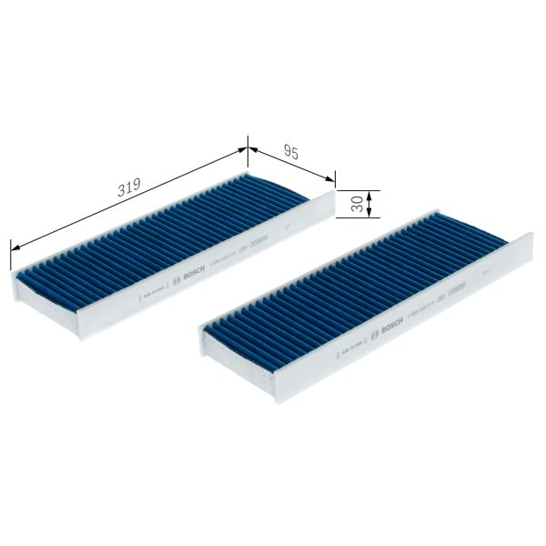 Bosch 0986628610 Pollen / Cabin Filter