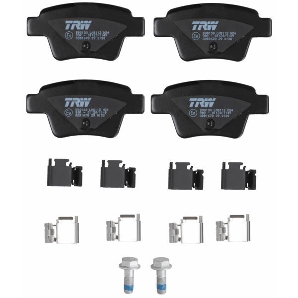 TRW GDB1678 Brake Pads Set