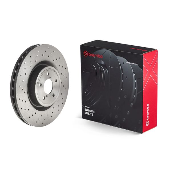 Brembo 09.7812.1X 2x Brake Discs Pair Vented