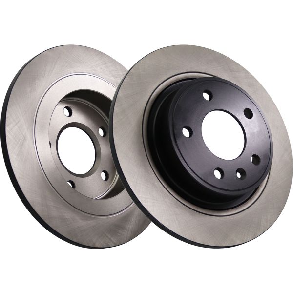 NAPA NBD5367 2x Brake Discs Pair Solid